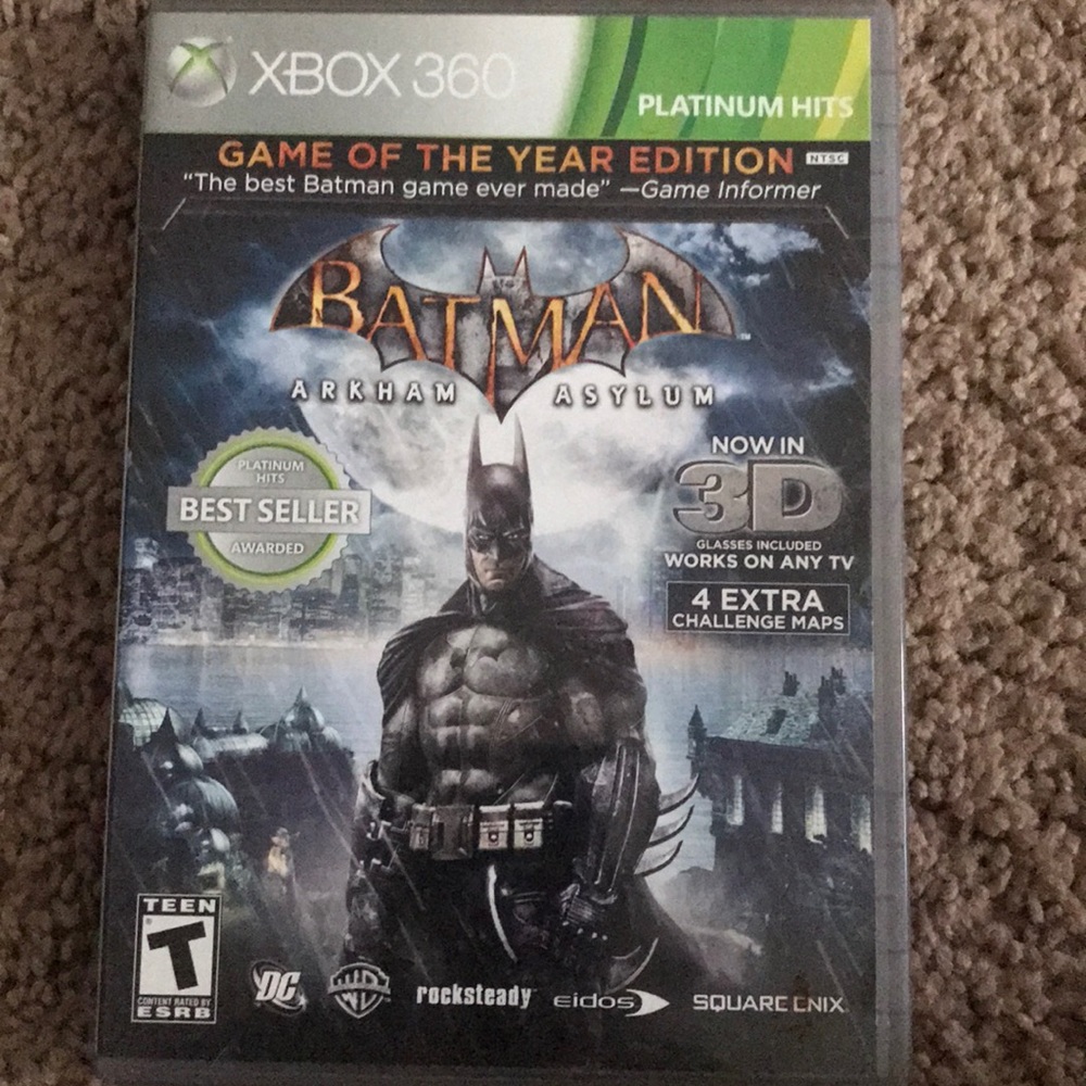 Batman Arkham Asylum Game of the Year Edition